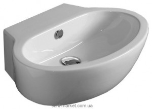 Раковина для ванної підвісна Simas колекція Spazio біла LFT24