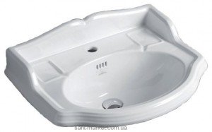 Раковина для ванной подвесная Simas коллекция Arcade белая AR814