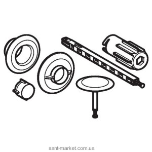 Geberit Змінний комплект для зливного-переливного отвори 241.719.46.1