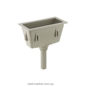 Geberit Лабораторний слив прямокутного перетину з фільтром 352.389.08.1