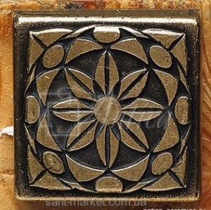 Adex плитка Taco metal -1 dorato 3x3 ADNE8087