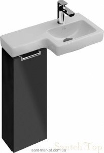 Тумба під раковину Villeroy & Boch Subway 2.0 підвісна 24x18.7x62 біла A81900DH