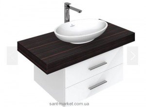 Тумба под раковину Villeroy&Boch 2morrow подвесная 105x52x42.5 белая A74801ND