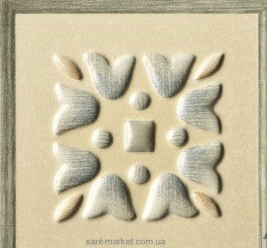 TAGINA NINFEA Декор 15X15 колір NINF.FIORE RIL.VERDE 2YD18QF