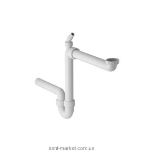 Geberit Сифон на 1 сливное отверстие  ПП  d 40 мм 152.885.11.1