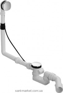 Duravit Злив-перелив для ванни хром 790289000001000