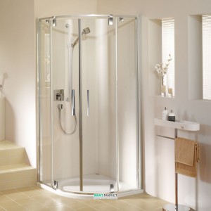 Душевая кабина Duscholux Carat Round 90x90х190 без поддона 292.500192.062.551