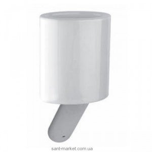 GESSI OVALE 45 Стакан підвісний кераміка хром 25608.031