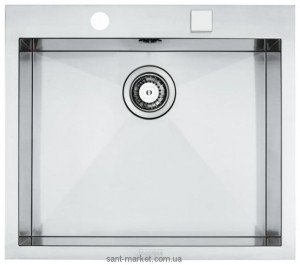 Мойка для кухни прямоугольная Franke Planar врезная  нержавеющая сталь  хром PPX 610-58