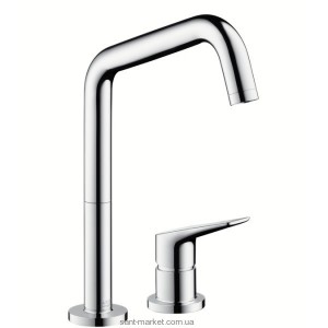 Смеситель для кухни Hansgrohe Axor Citterio M однорычажный на два отверстия 34820800