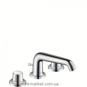 Змішувач для раковини двухвентильний з донним клапаном прихований Hansgrohe Axor Bouroullec хром 19146000