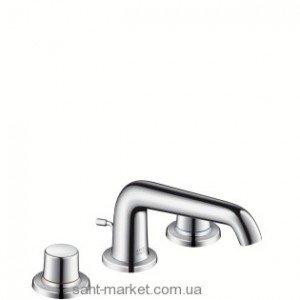 Змішувач для раковини двухвентильний з донним клапаном прихований Hansgrohe Axor Bouroullec хром 19146000