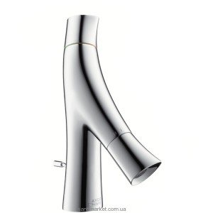 Змішувач для раковини двухвентильний з донним клапаном Hansgrohe Axor Starck Organic хром 12014000