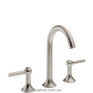 Смеситель для раковины двухрычажный скрытый высокий Hansgrohe Axor Terrano хром 37136000