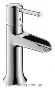 Смеситель для раковины однорычажный с донным клапаном Hansgrohe Talis Classic никель 14127820