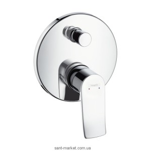 Смеситель скрытый (встраиваемый) Hansgrohe коллекция Metris хром 31487000