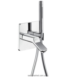 Змішувач одинважільний прихований (вбудований) з душем Hansgrohe Axor Urquiola хром 11435000