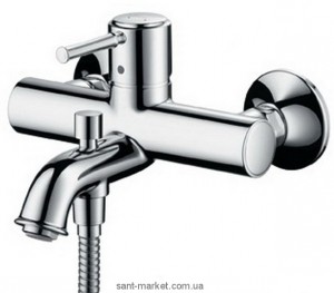 Смеситель однорычажный с коротким изливом Hansgrohe коллекция Talis Classic никель 14140820
