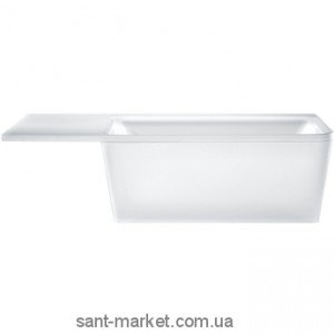 Ванна акрилова прямокутна Hansgrohe Axor Citterio 170х92х68 39955000 + панель