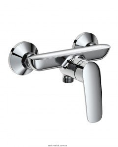 Смеситель для душа настенный однорычажный Imprese коллекция Praha хром 15030 new