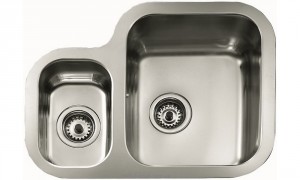 Мийка для кухні асиметрична Teka BE 1 1/2 B 625 L 1.5 чаші врізна нержавіюча сталь хром полірована 10125054
