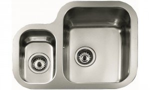 Мийка для кухні асиметрична Teka BE 1 1/2 B 625 L 1.5 чаші врізна нержавіюча сталь хром полірована 10125054