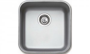 Мийка для кухні квадратна TEKA BE 40.40 (25) під стільницю нержавіюча сталь хром полірована 10125021