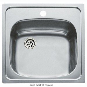 Мийка для кухні квадратна Teka UNIVERSAL 465.465 1B врізна нержавіюча сталь хром матова 30000048