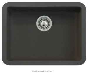 Мойка для кухни прямоугольная TEKA Radea 450/325 TG под столешницу  гранит  чёрный металлик 40143651