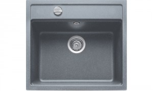 Мийка для кухні прямокутна TEKA MENORCA 60S TG врізна граніт сірий металік 88686