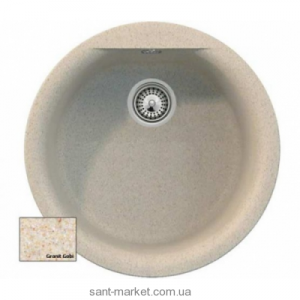 Мийка для кухні кругла TEKA RUNDBECKEN TG врізна граніт пісок 87342