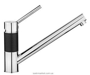 Смеситель для кухни Teka Aura L (AUK 913) однорычажный хром-черный металлик 509130217