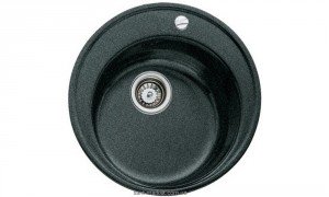 Мийка для кухні Teka Centroval 45 TG врізна 1 чаша чорний металік 88578