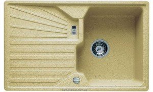 Мийка для кухні прямокутна TEKA CASCAD 45B TG обертається крило врізна граніт топаз 87486