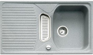 Мийка для кухні прямокутна TEKA TEXINA 50B TG обертається крило врізна граніт сірий агат 87446