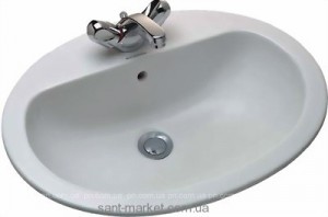 Раковина для ванної вбудована Jacob Delafon колекція Visa біла Е1291-00