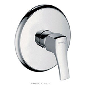 Змішувач для душа вбудовується Hansgrohe колекція Metris Classic нікель 31676820