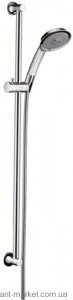 Душевой гарнитур со штангой Hansgrohe коллекция Raindance Classic 100 AIR никель 27843820