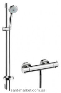 Hansgrohe Croma 100 Multi Ecostat S Combi душовий гарнітур 27053000