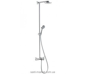 Hansgrohe RAINDANCE Showerpipe Душова система 180 з одноважільним змішувач EcoSmart 27103000