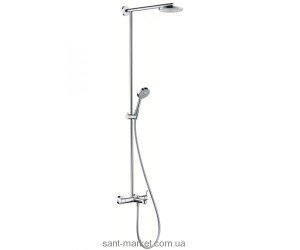 Hansgrohe RAINDANCE Showerpipe Душова система з одноважільним змішувач EcoSmart 27104000