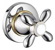 Hansgrohe Axor Carlton Запірний вентиль з хрестовим руків'ям 17965090