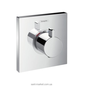 Смеситель для душа встраиваемый с термостатом Hansgrohe коллекция Shower Select хром 15760000