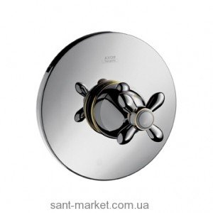 Змішувач для душа вбудований із термостатом Hansgrohe коллекци Axor Carlton хром / золото 17716090