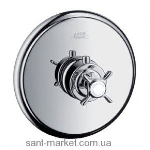 Змішувач для душа вбудований із термостатом Hansgrohe колекція Axor Montreux нікель 16815820