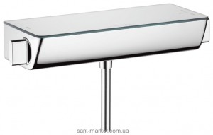 Змішувач для душу настінний з термостатом Hansgrohe Ecostat Select білий / хром 13162400