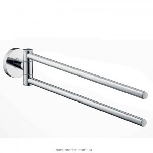 Hansgrohe Logis полотенцедержатель  шлифованый никель 40512820