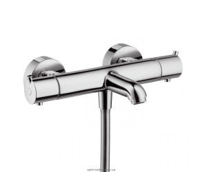 Смеситель с термостатом двухвентильный Hansgrohe коллекция Ecostat S хром 13245000
