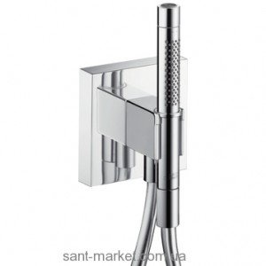 Душовий гарнітур з настінним тримачем Hansgrohe колекція Axor Starck Organic хром 12626000