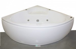 Ванна гидромассажная акриловая угловая Appollo 140х140х62 AT-970